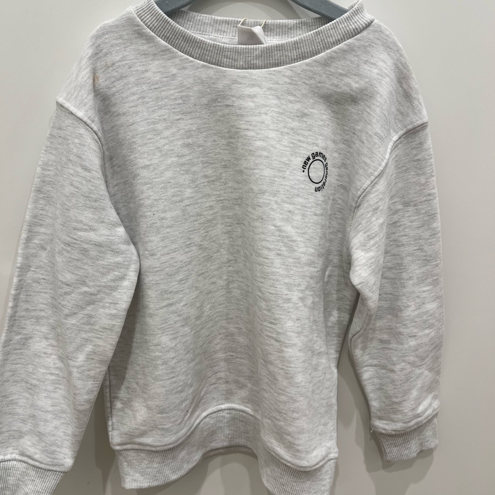 Zara Gray Kids Sweatshirt